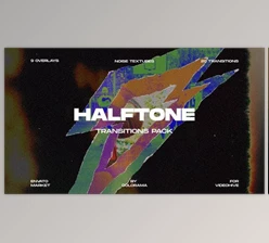 Download Halftone Transitions Pack (Videohive 47900891) - AE Project