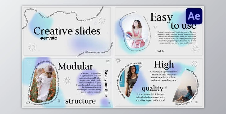 Download Glossy Creative Slideshow for After Effects (Videohive 47895740) - AE Project