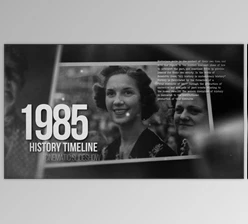 Download History Timeline Slideshow - Pictures from the Past (Videohive 47879642) - AE Project