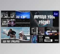 Download Rock Promo for After Effects (Videohive 47834661) - AE Project