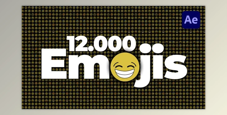 Download 12.000 Emojis Creator Pack (Videohive 47880021) - AE Project