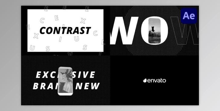 Download Contrast Slideshow for After Effects (Videohive 47834850) - AE Project