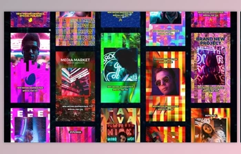 Download Colorful <span class='badge badge-warning'>Abstract</span> Stories (Videohive 47911215) - AE Project