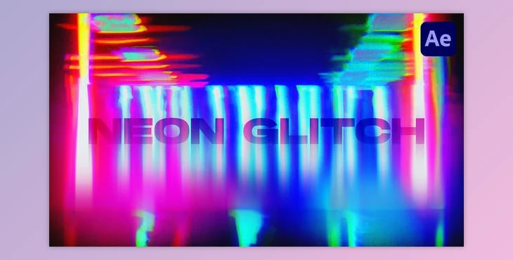Download Neon Glitch Transitions | After Effects (Videohive 47929958) - AE Project