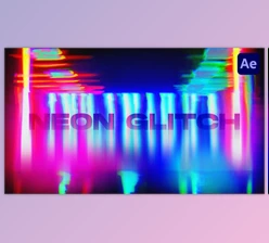 Download Neon Glitch Transitions | After Effects (Videohive 47929958) - AE Project