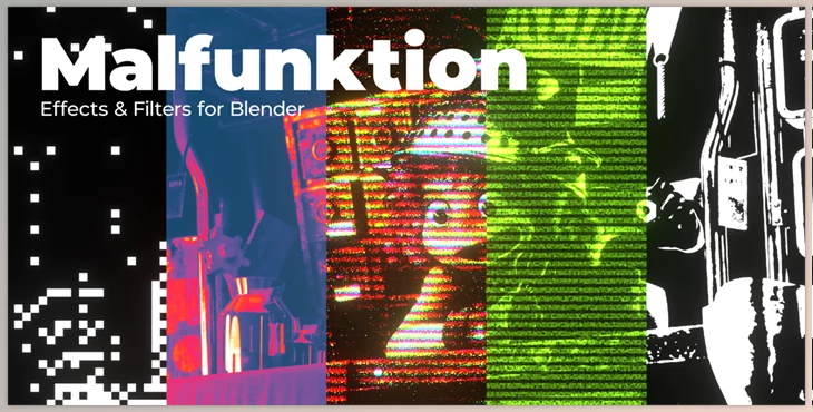 Download BlenderMarket – Malfunktion Effects & Filters 2.0