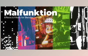 Download BlenderMarket – Malfunktion <span class='badge badge-warning'>Effects</span> & Filters 2.0