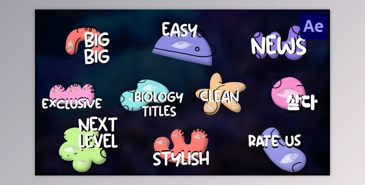 Download Biology Cells Titles for After Effects (Videohive 47982608) - AE Project