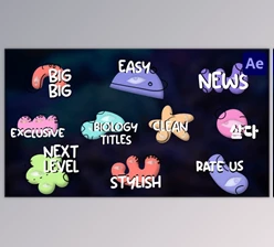 Download Biology Cells Titles for After Effects (Videohive 47982608) - AE Project
