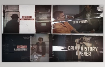 Download <span class='badge badge-warning'>Crime</span> History Opener (Videohive 47989882) - AE Project