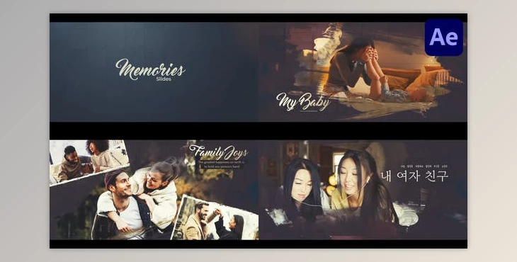 Download Memories Slideshow for After Effects (Videohive 47992146) - AE Project
