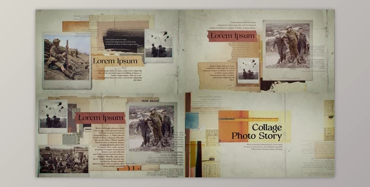 Download Collage Photo History (Videohive 47935074) - AE Project