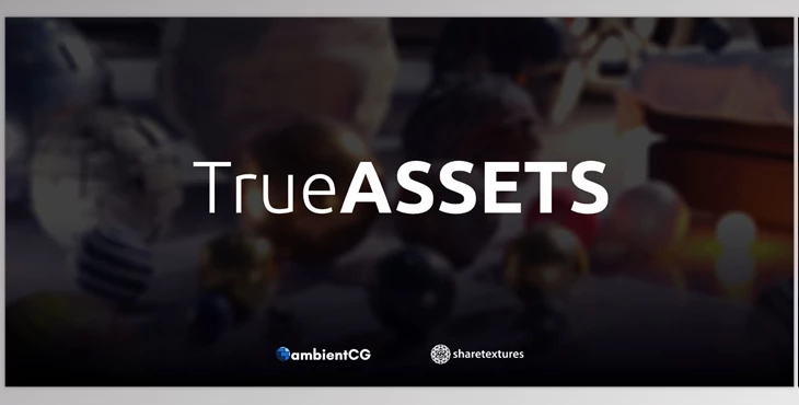 Blender Market - Download True-Assets v4.5.15 + AmbientCG Module v1.0.3