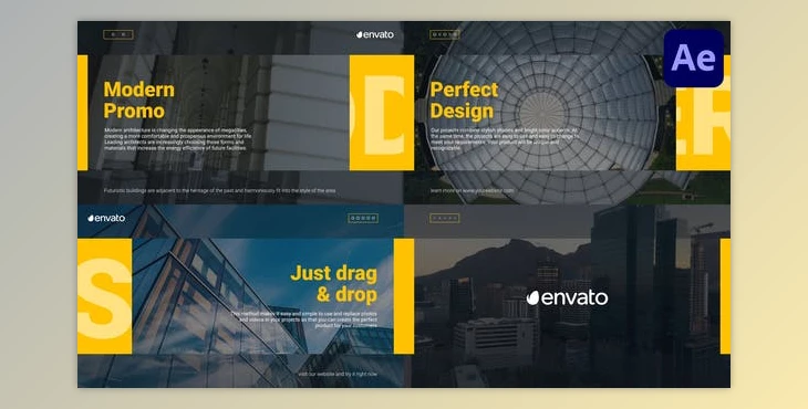 Download Modern Promo | After Effects (Videohive 48047214) - AE Project