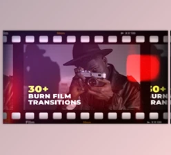 Download Film Burn Transitions (Videohive 48059329) - AE Project