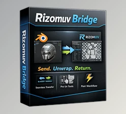 Blender - Download Rizomuv Bridge v3.2.1 Ultimate Edition