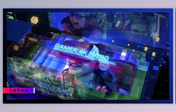 Download Gamer Intro/ Playstation 5/ Cyber Sport/ Hi-Tech/ <span class='badge badge-warning'>3D</span> Glitch/ HUD UI/ Streamer/ CS GO/ FPS/ VR/ 4K/ I (Videohive 33062825) - AE Project