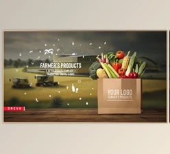 Download Farm Porducts/ Nature Eco Plants/ Healthy Lifestyle/ Food Delivery/ Farmer''s Fields/ Agriculture (Videohive 46575502) - AE Project