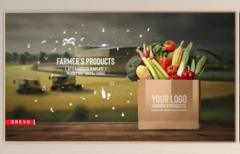 Download Farm Porducts/ Nature Eco <span class='badge badge-warning'>Plants</span>/ Healthy Lifestyle/ Food Delivery/ Farmer''s Fields/ Agriculture (Videohive 46575502) - AE Project