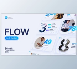 Download Flow – Numbers Scenes Pack (Videohive 46458560) - AE Project