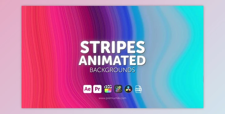 Download Stripes Animated Backgrounds (Videohive 48124040) - AE Project