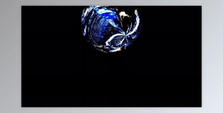 Download Realistic earth planet rotating on black background (Videohive 47563650)