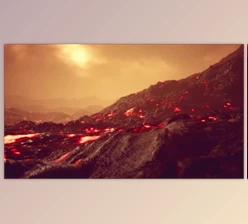 Download Lava Fields in the End of the Eruption of the Volcano (Videohive 47581116)