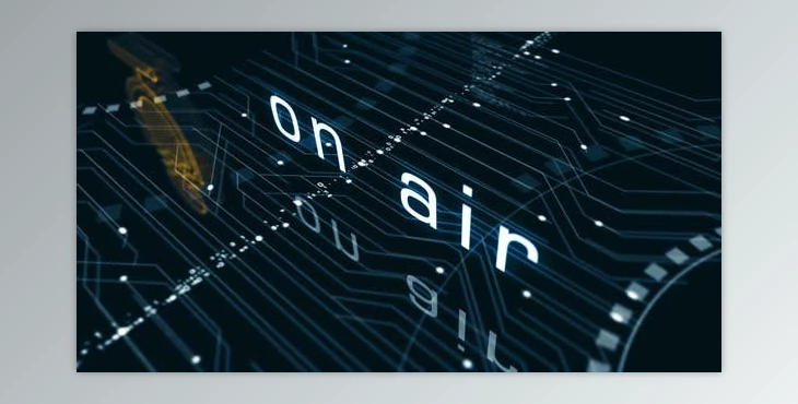 Download Microphone online podcast and on air live record symbols loop cyber concept (Videohive 47552750)