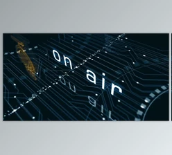 Download Microphone online podcast and on air live record symbols loop cyber concept (Videohive 47552750)