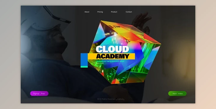 Download 3D Cube Glass Colorful Computer Science Lower Thirds (Videohive 48226503) - AE Project