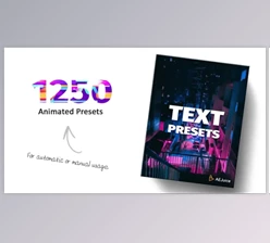 Download AEJuice Text Animation Presets