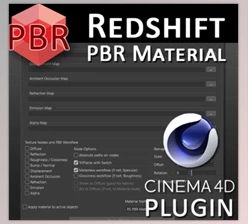 Download Redshift PBR Material plugin for Cinema 4D v1.0