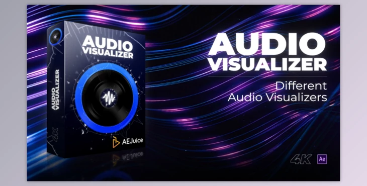 Download AEJuice – Audio Visualizer for AE & PR