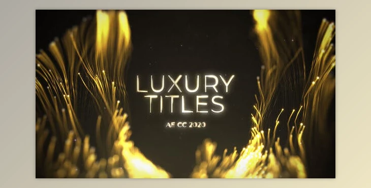 Download Luxury Gold Streaks Titles (Videohive 48141086) - AE Project