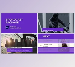 Download Broadcast Motion Package (Videohive 20116619) - AE Project