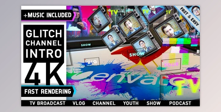 Download Crazy Podcast Show Intro (Videohive 24722708) - AE Project