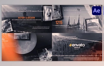 Download <span class='badge badge-warning'>Historical</span> Photography Slideshow for After Effects (Videohive 48235448) - AE Project