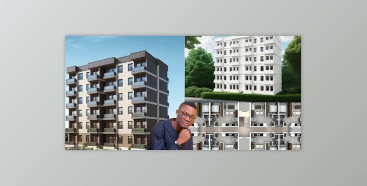 Download 5 Story Luxury Apartments with high Futures Sketch up pro