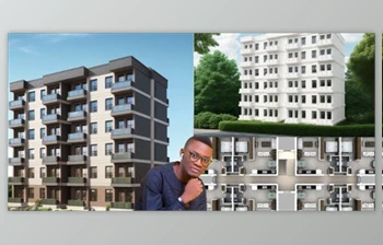 Download 5 Story Luxury <span class='badge badge-warning'>Apartments</span> with high Futures Sketch up pro