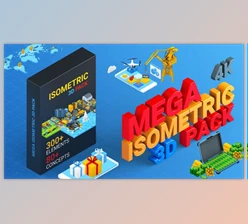 Download Isometric Mega Pack (Videohive 27019075) - AE Project