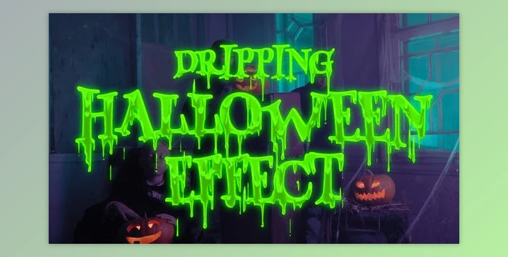 Download Dripping Halloween Effect (Videohive 48268713) - AE Project