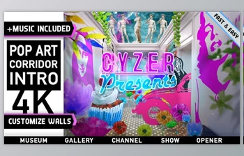 Download Pop <span class='badge badge-warning'>Art</span> Dream Gallery Intro (Videohive 48125452) - AE Project