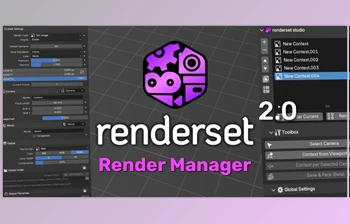Download BlenderMarket – Render Manager Addon <span class='badge badge-warning'>Renderset</span> v2.0.1
