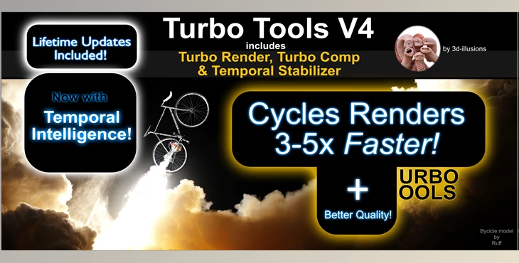 Download BlenderMarket – Turbo Tools 4.0.1