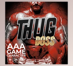 Download Epic Stock Media AAA Game Character Thug Boss