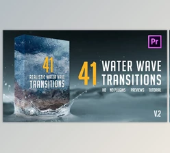 Download Realistic Water Wave Transitions Pack (Videohive 21738834) - PR Project