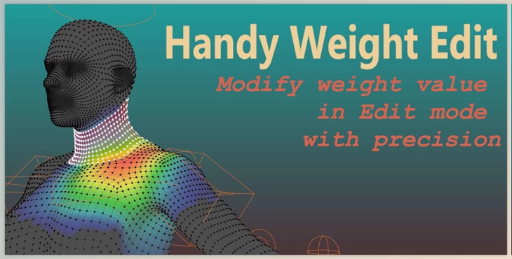Blender - Download Handy Weight Edit v1.4.4