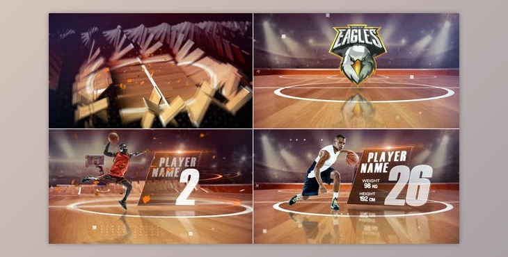 Download Basketball Players (Videohive 48371517) - AE Project
