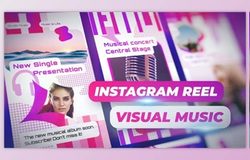 Download Instagram Reel <span class='badge badge-warning'>Visual</span> Music (Videohive 47679395) - AE Project