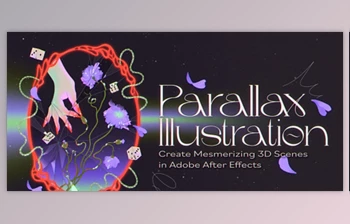 Download Parallax Illustration: Create Mesmerizing <span class='badge badge-warning'>3D</span> Scenes in Adobe After Effects